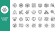 © HUANG - AI Agent Icons Collection Modern and Sleek Vector Graphics for Technology and Innovation