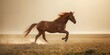 © AkuAku - Equine in motion across grassy landscape, highlighting natural energy, World Horse Day