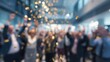 © Johannes - blurred business people celebrating at office center party