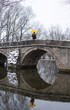 © Jasmin Merdan - Vertical View of Stone Bridge Arches and Mirror Reflection. High quality photo