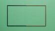 © Nhoeb - Minimalist Picture Frame with Green Background for Creative Display