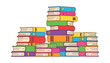 © ProVector - Colorful books stacking representing education and knowledge