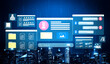 © InfiniteFlow - E-learning dashboard with student profiles, lesson ratings, and course content organization for online education Parse