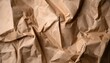 © Jason - wrinkled kraft paper sheet closeup for eco packaging and craft design