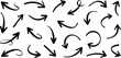 © Vectors Collection - Directional Arrows Collection: A diverse compilation of hand-drawn directional arrows, meticulously crafted to guide and direct.