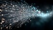 © Tarongo - Glowing blue fiber optic technology background images