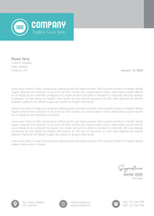  Creative Clean Corporate Letter Head Template
