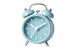 © Sabuj - Modern Retro Blue Bedside Alarm Clock Object Isolated on a Transparent Background
