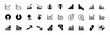 © Dear Lala - Increase and Decrease icon set. Business growth and fall graph symbol. Vector illustration.