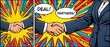 © Ali - business people handshake deal agreed pop comic art style background