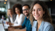 © Nataliya - Asian faceless business people meeting conference and brainstorming in modern office casual and hipster clothing, defocused contemporary teamwork, relaxed professional collaboration, with