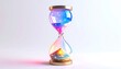 © Agyar - A cosmic hourglass with celestial liquid flowing from top to bottom