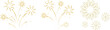 © Pngs Mart - Fireworks New Year Single Element fireworks explosion with gradient sparkles, minimal flat colorful style, isolated on white background New Year fireworks burst Golden