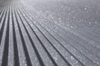 © Zoran Jesic - Fresh corduroy groomed snow on ski slope glistening