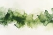 © mehaniq41 - Vivid green watercolor splash with varied tones on white backdrop. Dynamic and artistic expression. Neural network AI generated