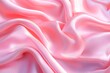 © mehaniq41 - Smooth pink silk fabric forms gentle waves in soft lighting, creating luxurious texture. Neural network AI generated