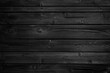 © mehaniq41 - Rich black wooden surface showing parallel planks and distinct grains. Horizontal layout emphasizes texture, creating moody, dark tone. Neural network AI generated