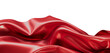 © vegefox.com - Luxurious red silk fabric, perfect for design and backgrounds. The rich color and smooth texture evoke elegance, romance
