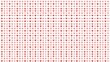 © ZubayerVector - Sweet Valentine Seamless Background Pattern with Rows of Red and Pink Hearts for Wrapping Paper