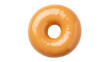 © Roxana - Delicious glazed donut PNG isolated on transparent background, sweet treat for breakfast or dessert, confectionery item