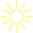 © Almero - Doodle Kids Drawing Neon Sun