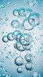 © lotus_studio - Bubbles in Blue: A Dance of Light and Fluidity