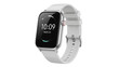 © Ryan - Modern silver smartwatch with white band isolated on transparent PNG, wearable tech for fitness tracking and digital lifestyle