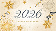 © Ashikul Creative - Happy New Year 2026 Luxury Festive Background
