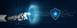 © InfiniteFlow - A generative AI assistant functions as an intelligent cybersecurity shield. This automated system provides active network protection and defends digital data from all threats. Fermion