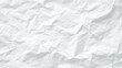 © Vector valley - Crumpled white paper texture background with wrinkles