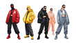 © markusmiller - Urban streetwear fashion: diverse styles in bold colors and modern cuts