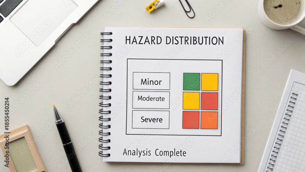 Minor Risk Hazard Distribution Analysis with Color-Coded Risk Levels for Minor ...