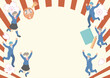 © ribbon_s - Isometric Vector Illustration of Happy Students Jumping for Success in Examinations