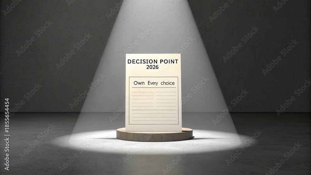 Decision Point 2026: A Visual Representation of Choices and Ownership ...