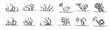 © Nompj - sketch octopus tentacles monster kraken tail palps