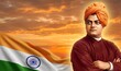 © Milano - Swami vivekananda jayanti background design.