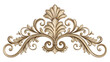 © CrownedCanvas - Golden Ornate Acanthus Scroll Decorative Element