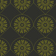 © Channel Max - Seamless vector pattern featuring an eclectic mix of multi-colored wildflowers. This vibrant floral design showcases diverse botanical shapes and a rich palette, perfect for high-resolution textile pr