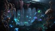 © ThanhLuan - 신비로운 동굴 속 빛나는 식물들의 향연