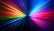 © Judith - Color Spectrum Diagonal A Vibrant Interplay Of Color Gradients Creating An Abstract Display Of Light And Movement With Lines That Traverse The Scene Adding Depth To The Visual Narrative