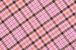 © a40757se - Multi colored plaid fabric background textured