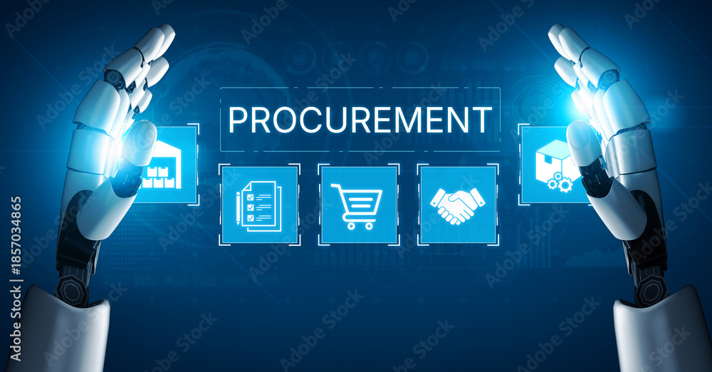 An AI assistant automates the business procurement process. This smart ...
