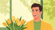 © Robert - Smiling man with short brown hair.