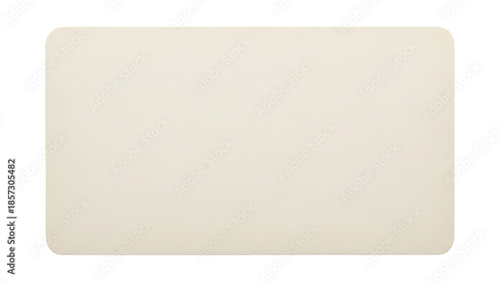 Beige rounded rectangle PNG isolated on transparent background, blank ...