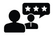 © kANTASWAR - feedback vector icon silhouette