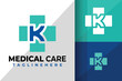 © Creative99d - Letter K Medical Care Logo Design Element Stock Vector Illustration Template