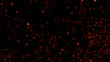 © MFKRT - Floating embers sparks background PNG transparent. Opacity or screen mode usage for overlay