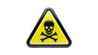 © Ganda - Poison Warning Sign: Danger Alert on White Background