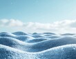 © Artist You - Fondo Minimalista de Invierno con Degradado Azul y Espacio para Texto, Generated image
