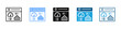 © Siti Malikhatun - Dashboard icon set multiple style collection